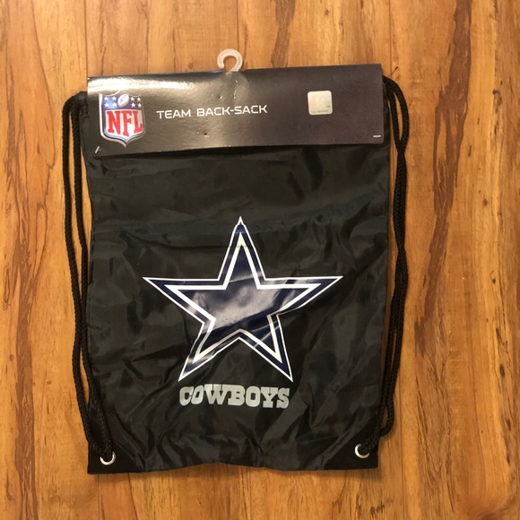 dallas cowboys drawstring backpack
